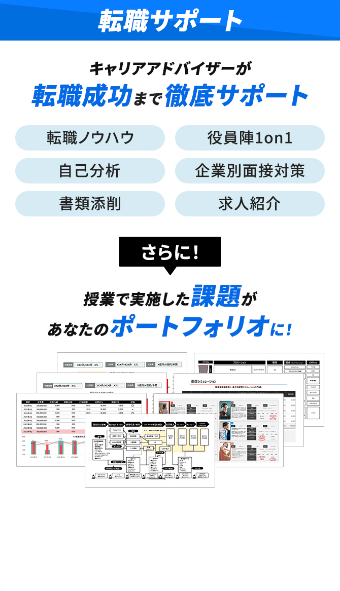 転職サポート
